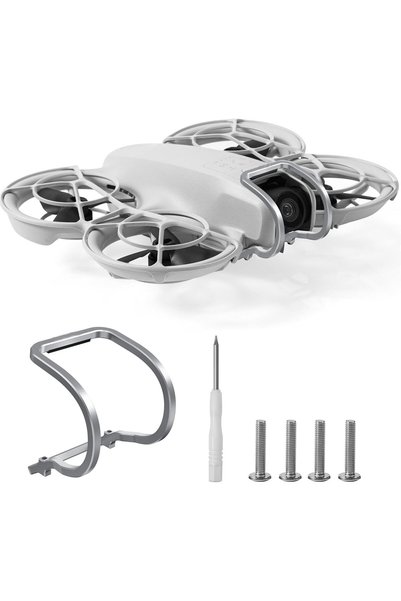 AZONEE Gimbal Bumper Guard for DJI Neo, Aluminum Alloy Anti-Collision Protect...