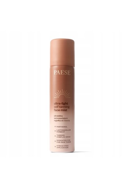 PAESE Spray autobronzant pentru față ultraușor 75 ml