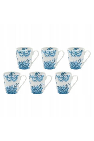 NO BRAND ROSE&TULIPANI ONIRIA Set de 6 căni 400 ml