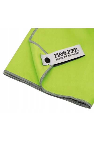 NO BRAND Prosop cu uscare rapidă din microfibră, M Verde Lime, TravelSafe