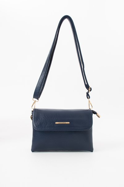 çkn sedat çakan çanta & fular & aksesuar Women's Multi-Compartment Soft Crossbody Shoulder Bag with Snap Closure
