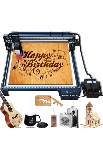 NO BRAND SCULPFUN S30 5W Gravor și tăietor laser 410x400mm [Certificat.]