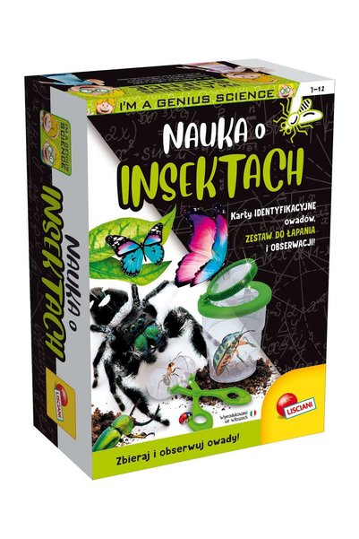 Lisciani ȘTIINȚĂ INSECTE SUNT GENIU KIT EXPERIMENTAL