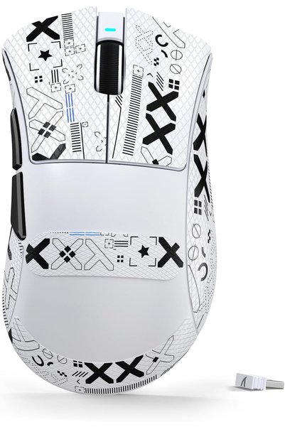 Generic V3 Ultra Lightweight Wireless Gaming Mouse with 25K DPI-BlackA