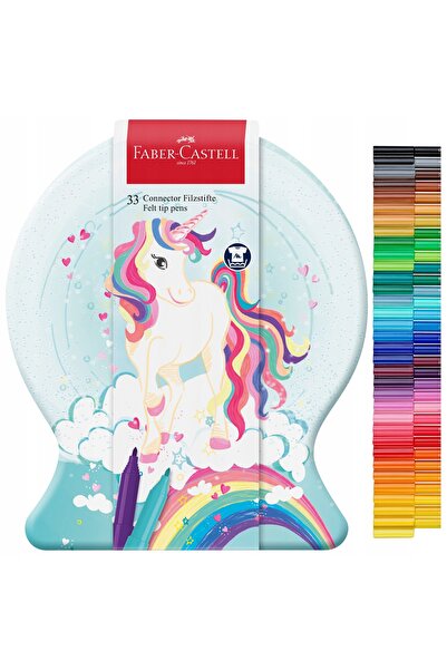 Faber Castell Set de markere unicorn 33 bucăți.