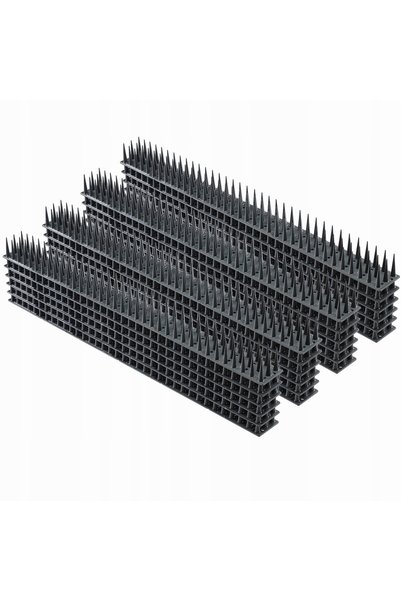 KADAX Țepi din plastic pentru combaterea porumbeilor 48 buc. 24,48m