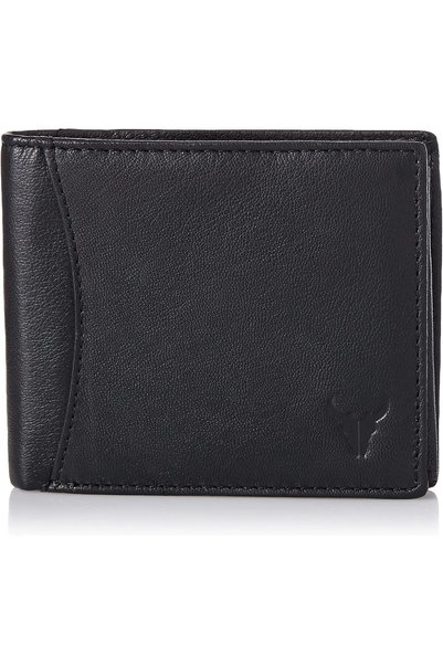 Generic NAPA HIDE® Leather Wallet for Men (Jade Black)