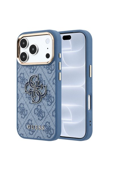 Guess Husă pentru iPhone 18 Pro / iPhone 17 Pro - Carcasă rigidă 4G cu logo m...