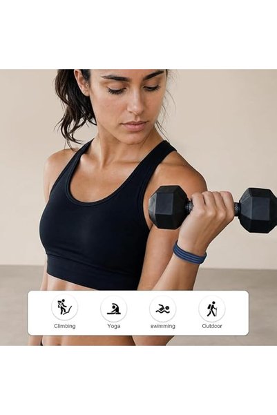AOHRYME Strap Compatible Silicone Sport Band for Google Fitbits Air, Waterproof Sweatproof Replacement Strap