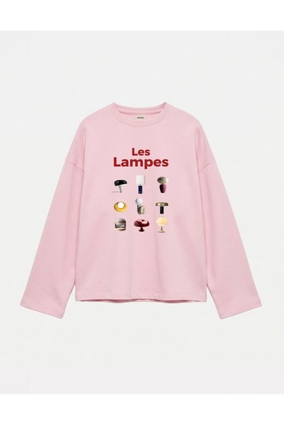 Disante Oversize 100% Cotton 3 Thread Sweatshirt - Les Lampes