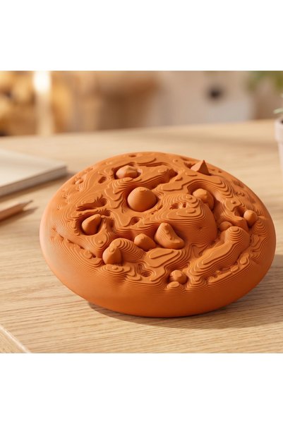 OEM Biscuit de joacă cu aspect de cookie, imprimat 3D - 7 × 7 × 1,09 cm - Ora...