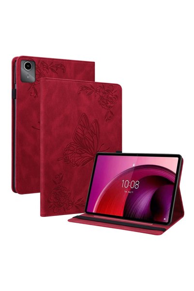 XGSM Husă Lenovo Tab M11, Fluture, Roșu