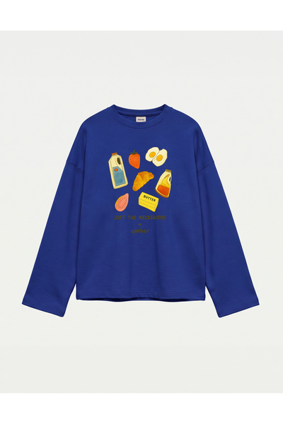 Disante Oversize 100% Cotton 3 Thread Sweatshirt - a Simple Start
