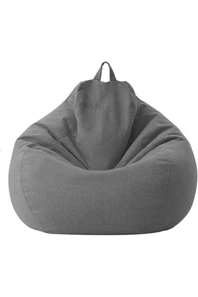 Generic Classic Bean Bag Chair Sofa Cover, Highback Beanbag Chair,Lazy Lounge...