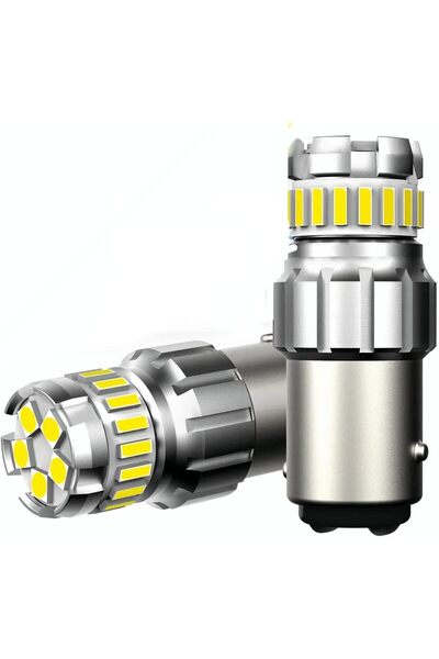 Generic 1157 LED Bulb White 6500K, 2057 2357 7528 BAY15D LED Bulbs for Backup...