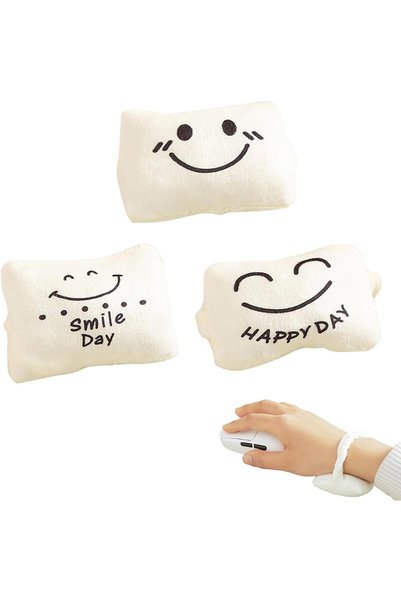 Generic Ergonomic Wrist Rests for Mouse and Keyboard, Set of 3 Soft Memory Fo...