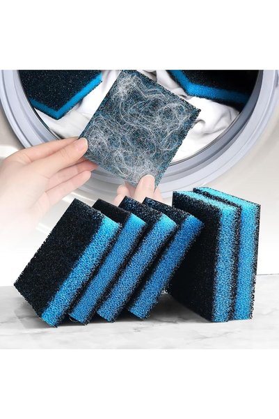 Generic Reusable Household Filter Washer Trap Net Pouch, Lint Catcher for Lau...