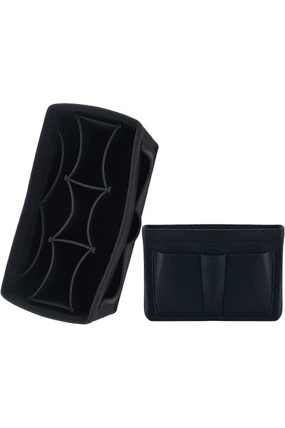Generic Purse Organizer Insert, Women Felt Bag Organizer Insert, Multi-Pocket...