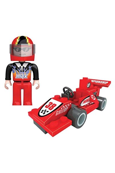 SHOPIENS Cuburi de constructie masina de curse (42 de piese) din plastic Shop...