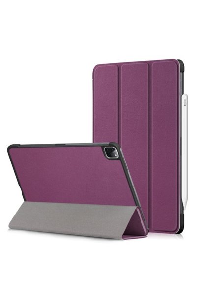 OEM Θήκη Βιβλίο Tri-Fold με Βάση για iPad Pro 11″ 2018/2020 – Μωβ