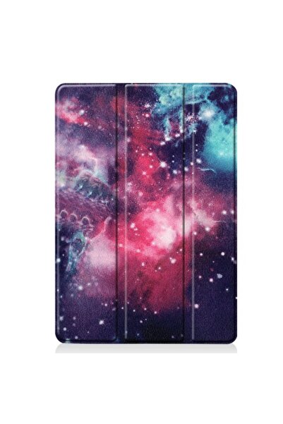 OEM Δερμάτινη Θήκη Βιβλίο Tri-Fold με Βάση για iPad 10.2 (2019), Νεφελώματα