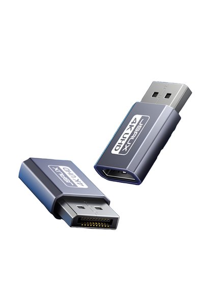 jsaux Adaptor 4K@30Hz 2K@120Hz DisplayPort la HDMI
