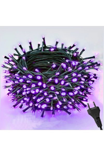 OEM GREATON Ghirlandă luminoasă liniară de Crăciun, Ghirlandă luminoasă viole...