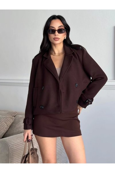 ZTO Women's Short Spoon Coat