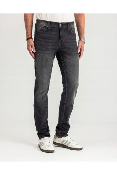 Mustang Blugi Barbati Vegas Slim Skinny fit Talie Medie 5 Buzunare Negru