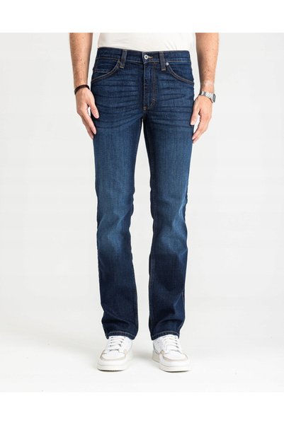 Mustang Blugi Barbati Tramper Tapered Talie Medie Skinny fit Fermoar 5 Buzunare