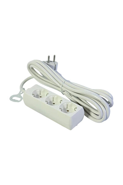 SBR Prelungitor electric triplu 5 metri 3 prize Schuko cu împământare 16A 250...