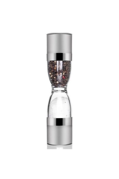 Orion Rasnita manuala tip clepsidra pentru condimente, 22x5 cm, inox, mecanis...