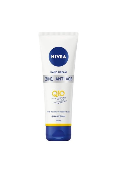 NIVEA 3 σε 1 Q10 Αντιγηραντική Κρέμα Χεριών, 100 ml