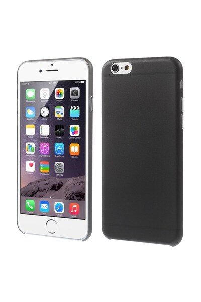OEM Σκληρή Ματ Θήκη 0,3 mm για iPhone 6/6s - Μαύρη