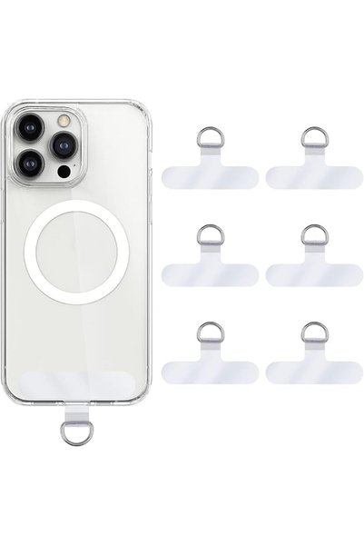 Bukela Phone Lanyard Patch Pad, 6Pcs Universal Tether Tab Phone Strap Connect...