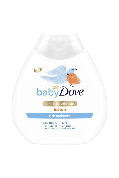 Dove Loțiune de corp pentru bebeluși Baby Rich Moisture, 200 ml