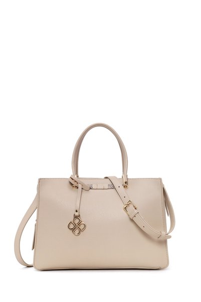 Derimod Women's Beige Long Strap Shoulder Bag Wb150011Sv