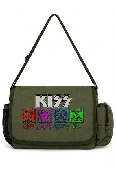 SEVBANO Kiss Rock Metal Music Band Printed School, Sports, Office Multi-Purpo...