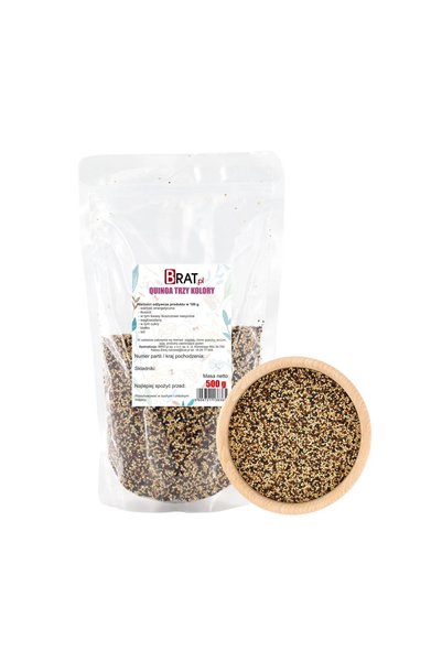 Brat.pl Quinoa 3 culori - quinoa 500g