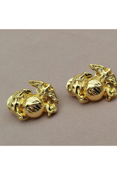 Choice US American Marine Corps Breast Pin with Emblem Enthusiast Metal Eagle...