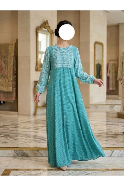 Sama جلابية كويتية قماش بارد - B19