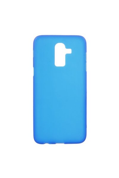 OEM Ματ Θήκη Σιλικόνης TPU για Samsung Galaxy J8 (2018) – Μπλε