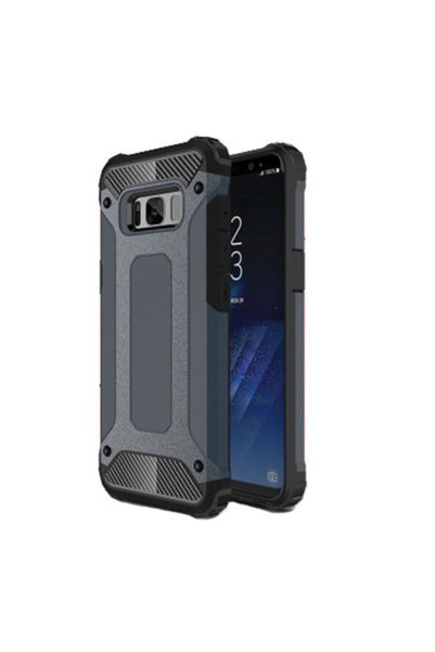 OEM Υβριδική Θήκη Tough Armor TPU και Πλαστικό για Samsung Galaxy S8, Σκούρο ...