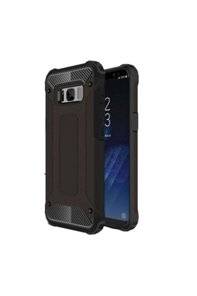 OEM Tough Armor Υβριδική Θήκη για Samsung Galaxy S8 Plus, Μαύρη (TPU και Πλασ...