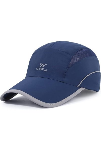 GENERAL Running Hat Mesh Sports Cap Lightweight Quick Drying Runner Cap for M...