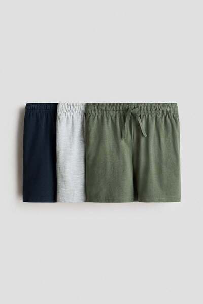 H&M 3-pack cotton shorts