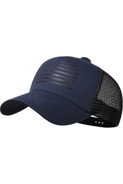 GENERAL VIONLAN Baseball Cap American Flag Trucker Hat for Men Women 3D Embos...