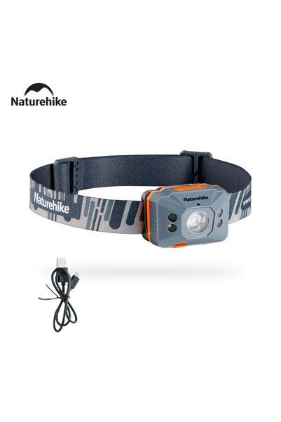 Naturehike Gary Camping Light Ultralight IPX4 Waterproof Sensor Headlight 42h...