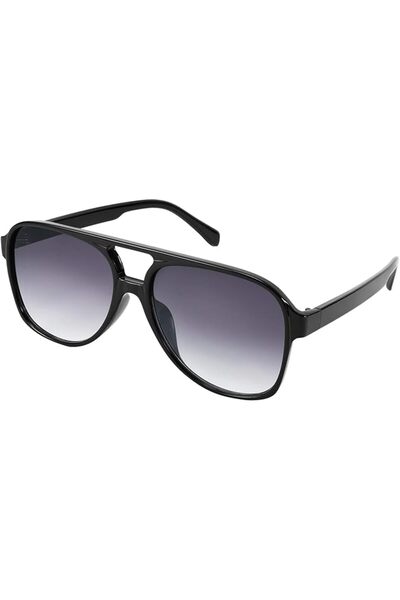 FEISEDY Retro Vintage 70s Plastic Pilot Sunglasses Women Men Classic Large Squared Frame B2751