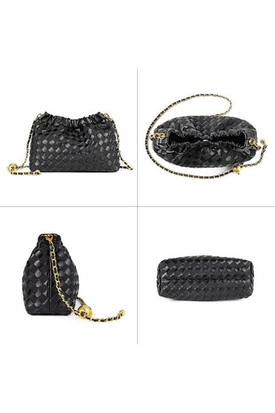 GENERAL Small Crossbody Bag For Women Trendy.Dumpling Bag Clutch Purse For Women Evening Bag Cloud Purse Veg